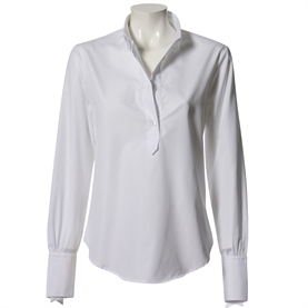 Louise Rømern Freddie Bob Ls Skjorte, White Poplin